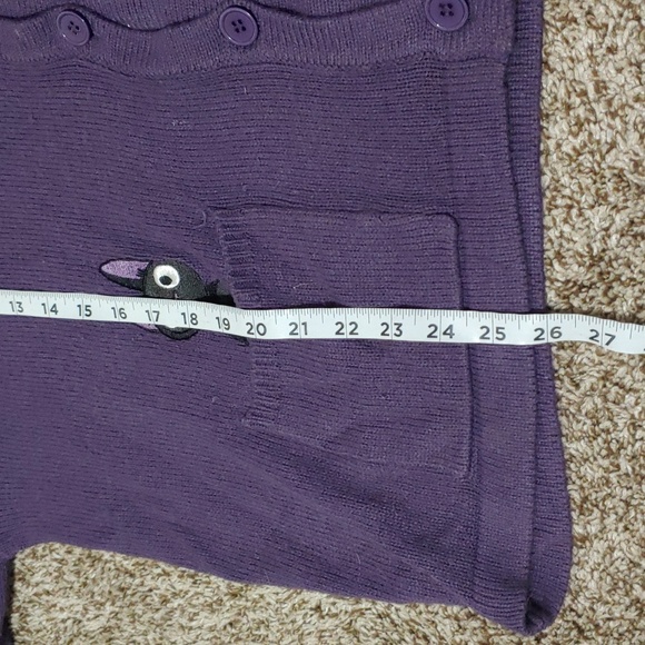 Studio Ghibli Kiki's Delivery Service Purple Cardigan Sweater Women's Size 3X - Picture 6 of 7